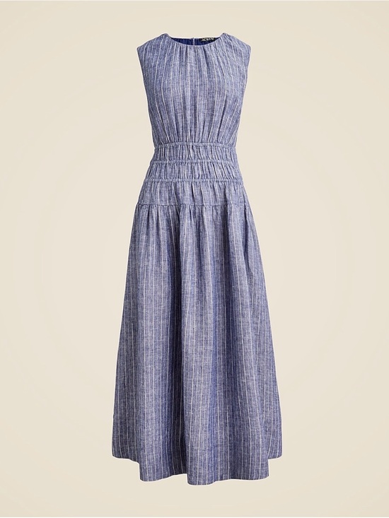 J. Crew Dresses & Skirts - J. Crew Hyacinth dress in striped linen